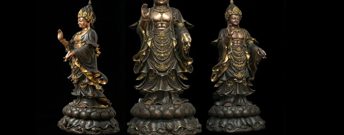 Bộ tượng nghệ thuật trong hồ sơ